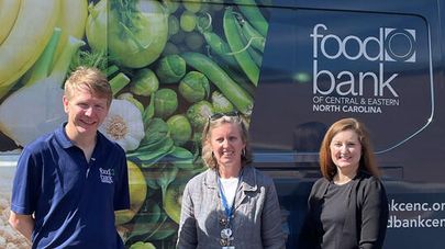 Triangle Offices Hold Thank You Luncheon for Food Bank of Central and Eastern North Carolina as Part of Annual Fundraiser