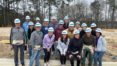 Triangle Offices Participate in 2025 Habitat Build