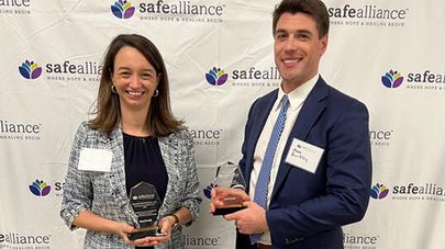 Alex Buckley, Womble Bond Dickinson Honored for Work with Safe Alliance