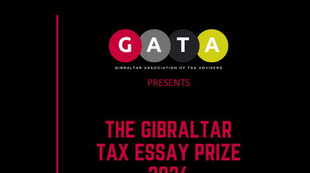 GATA Gibraltar Tax Essay Prize 2026 – Open for Entries