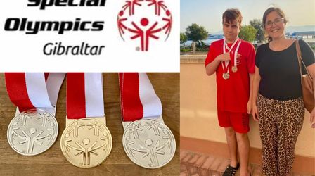 Hassans Proud to Support Law Enforcement Torch Run and Special Olympics Gibraltar.