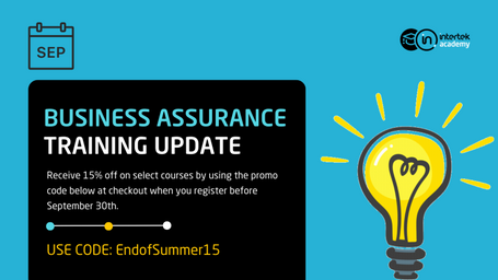 Launching Intertek Business Assurance Training Updates