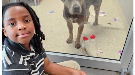 11-year-old Honored for Reading more than 100 Hours to Shelter Animals