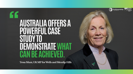 Intertek Australia Recognised in the UK Parliament for Supporting Tyre Stewardship Australia's World-Leading Circular Economy Program