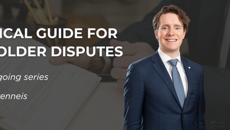 A Practical Guide for Shareholder Disputes Series