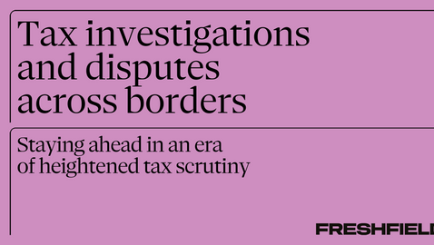 Tax investigations and disputes across borders guide 2025