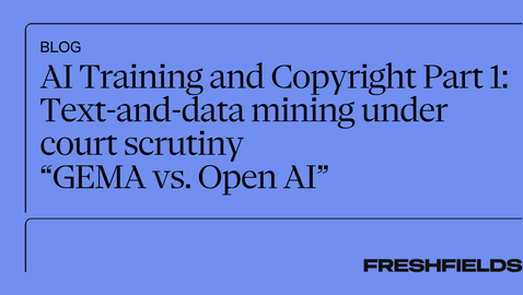AI Training & Copyright Part 1: Text-and-data mining under court scrutiny