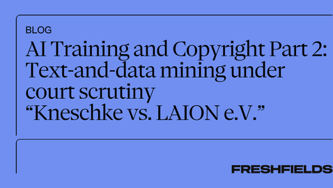 AI Training & Copyright Part 2: Text-and-data mining under court scrutiny