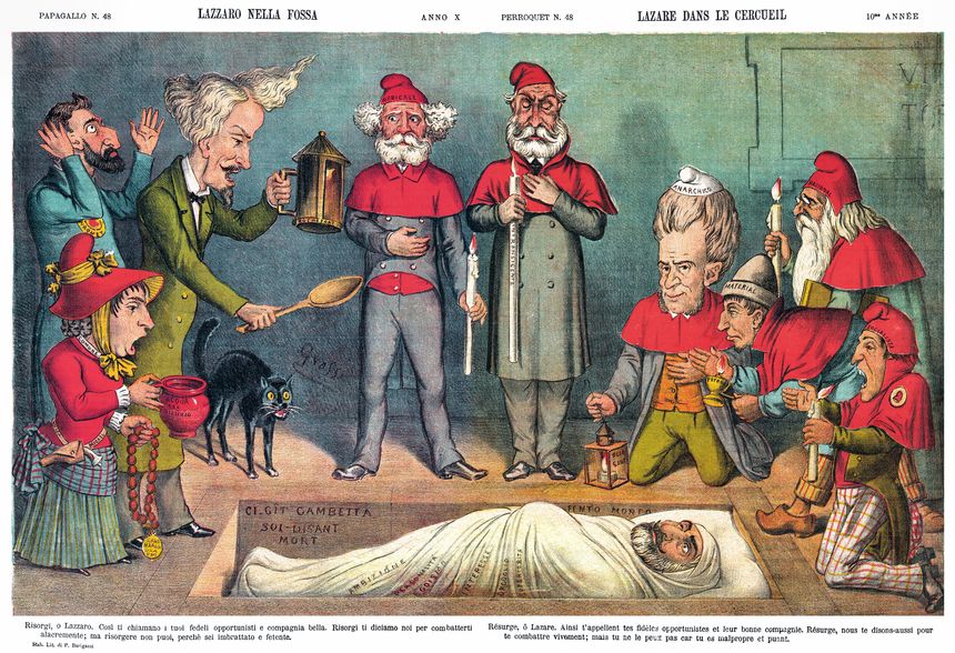 by Augusto Grossi for a weekly publishing by Il Papagallo magazine