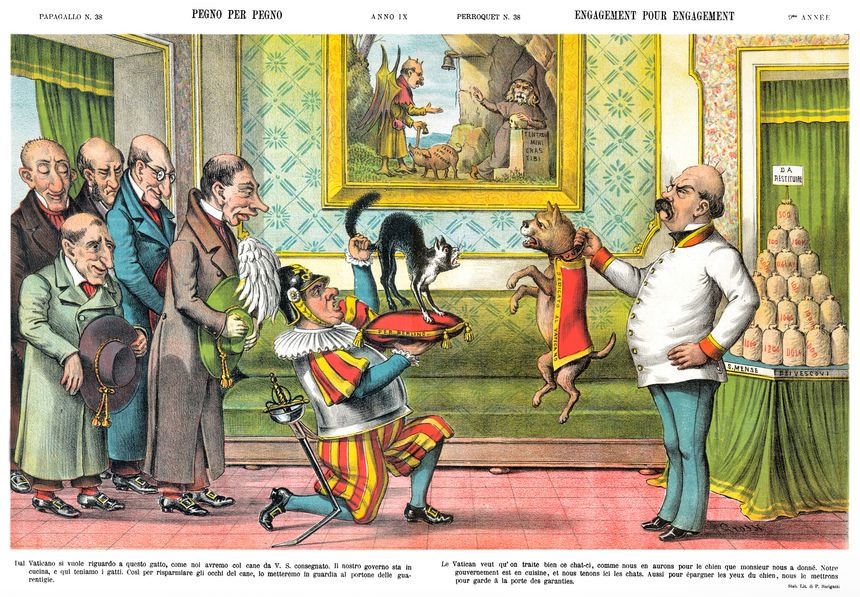 by Augusto Grossi for a weekly publishing by Il Papagallo magazine