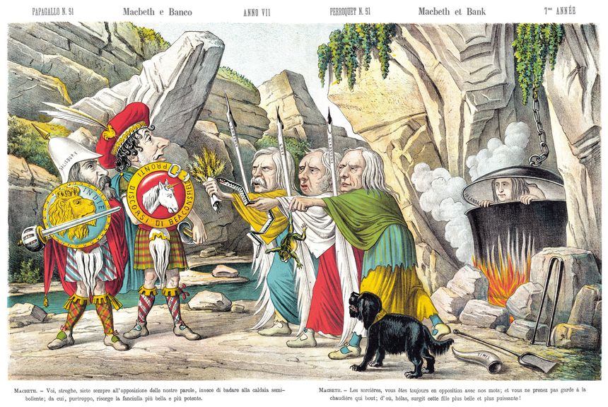 by Augusto Grossi for a weekly publishing by Il Papagallo magazine