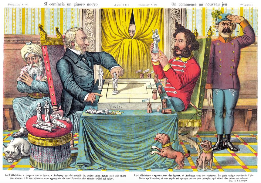 by Augusto Grossi for a weekly publishing by Il Papagallo magazine