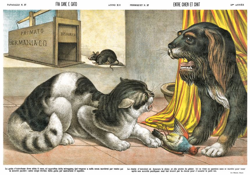 by Augusto Grossi for a weekly publishing by Il Papagallo magazin