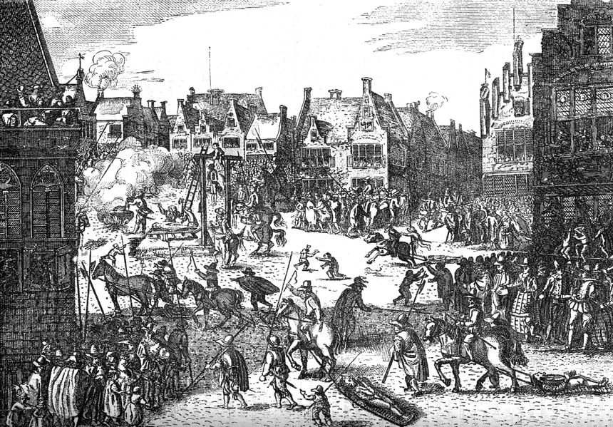 Four men - Sir Everard Digby, Robert Winter, John Grant and Thomas Bates - were executed on 30 January 1606 in St Paul's Churchyard.

The other four executed outside Westminster Hall the following day