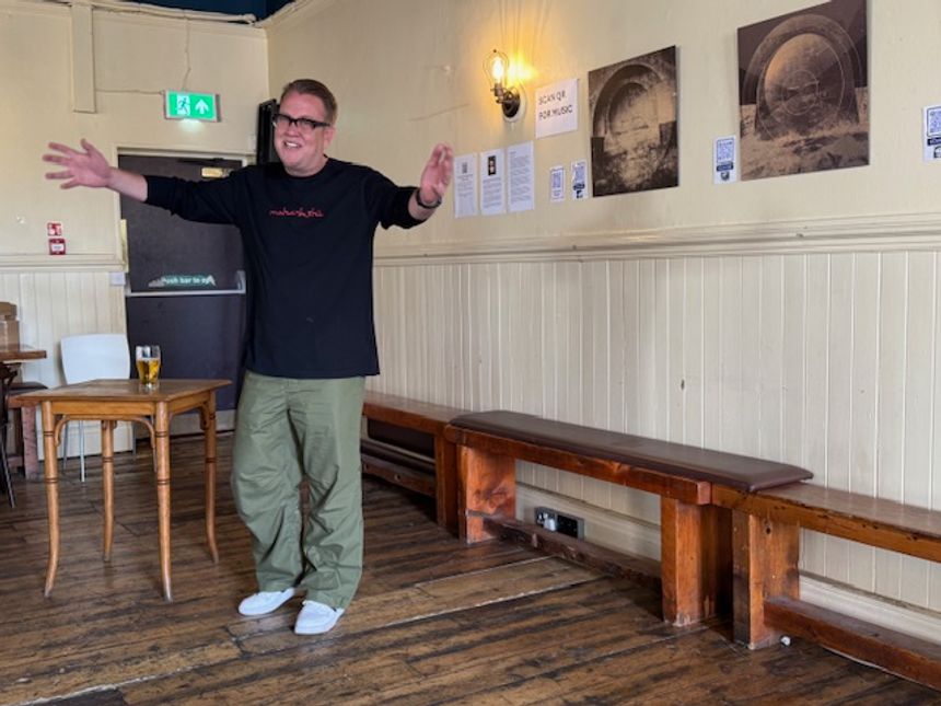 From sound to canvas: John Horsley’s immersive art exhibition in Leytonstone