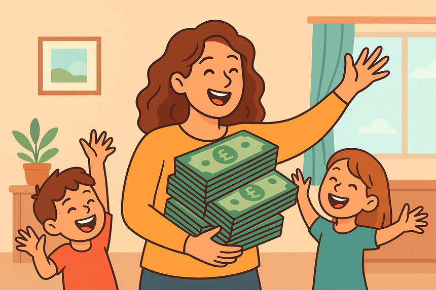 The day we had a million pounds in cash under the stairs