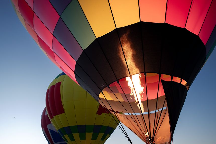 Dawn Patrol at Albuquerque International Balloon Festival 2024