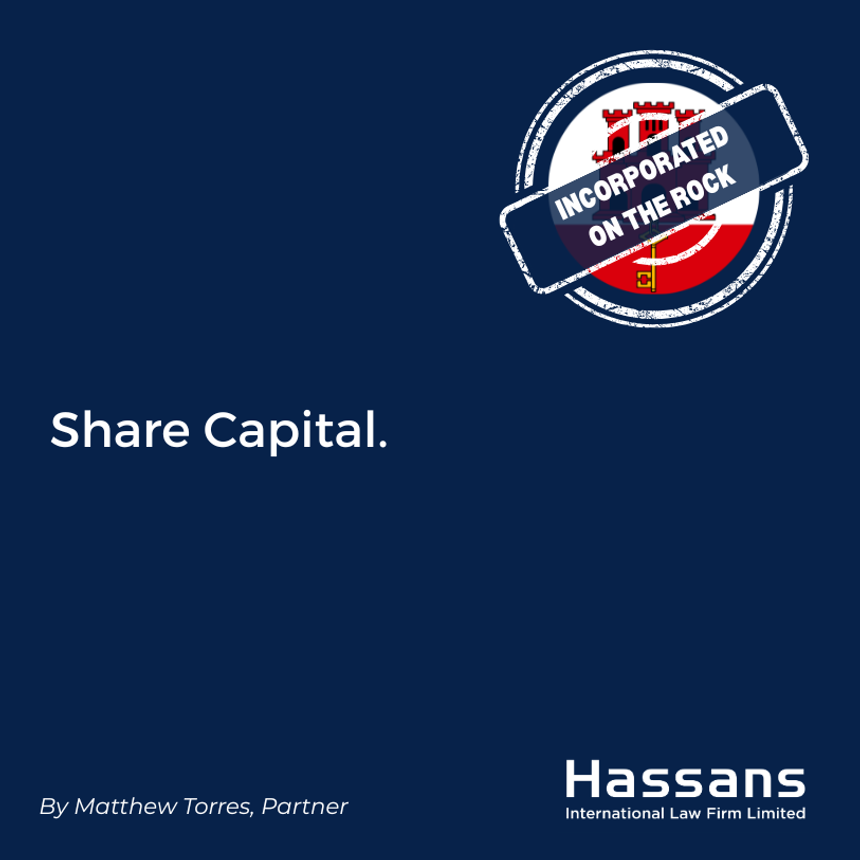 Share Capital.