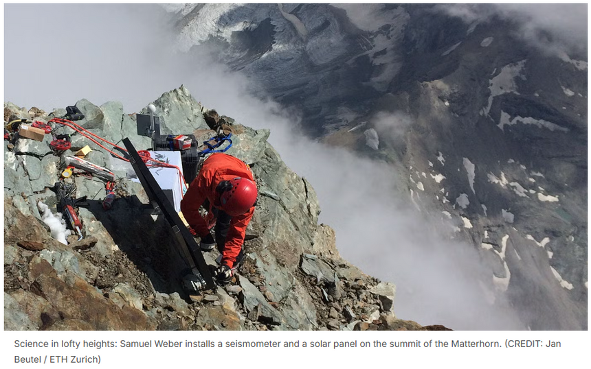 Human activity found to literally move mountains