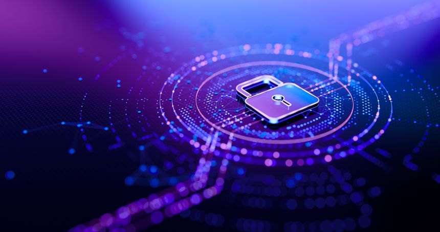 Cyber Security Data Protection Business Technology Privacy concept.