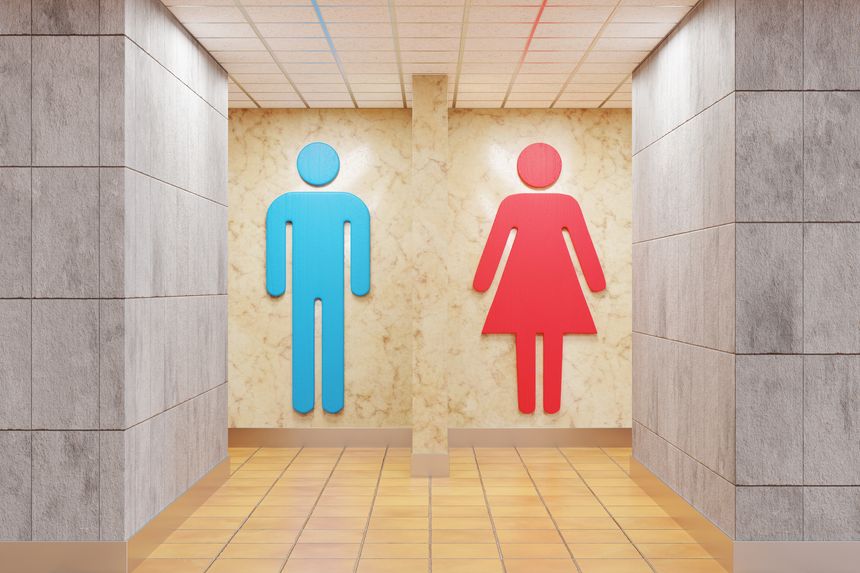 Which toilet facilities should transgender employees use?