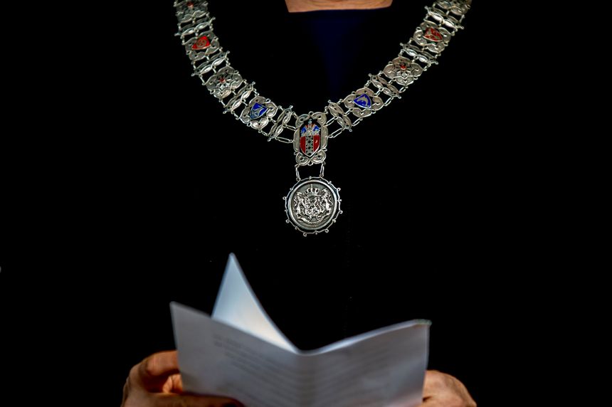 Chain Of Office Of The Mayor Of Amsterdam The Netherlands 17-3-2019