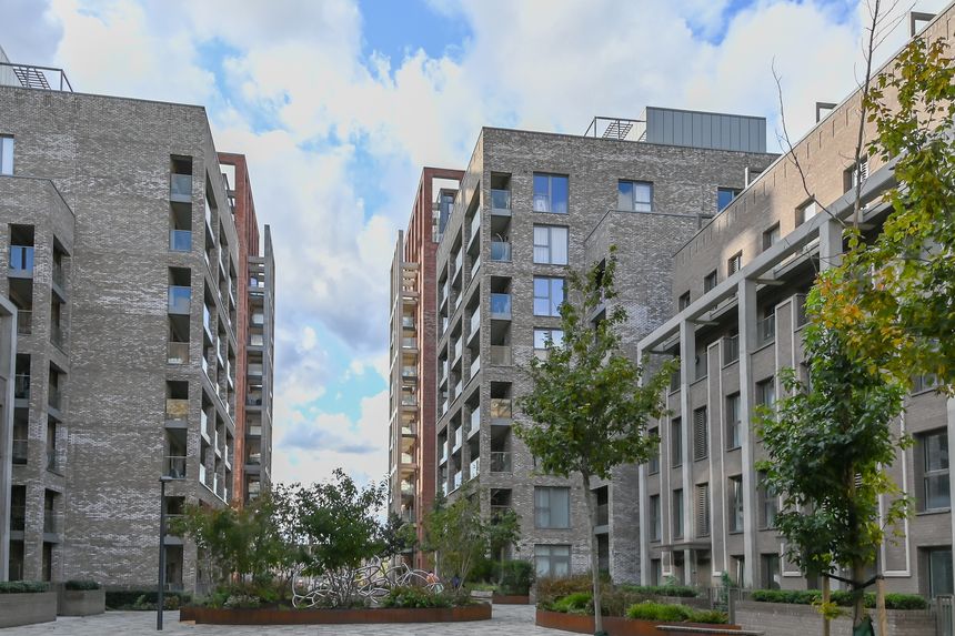 Upton Gardens regenerates West Ham United’s former football Ground at Boleyn, Newham, London, UK, 23 October 2023