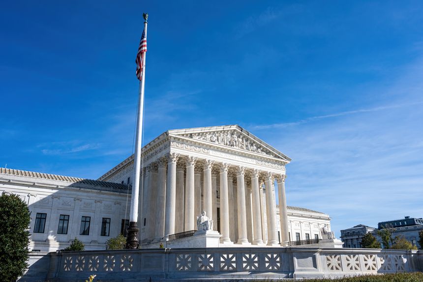 The Supreme Court of the United States in Washington D.C.
