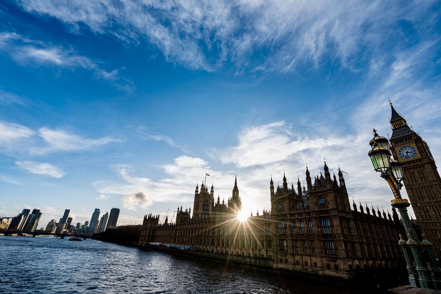 Big Ben and the River Thames on a sunny day