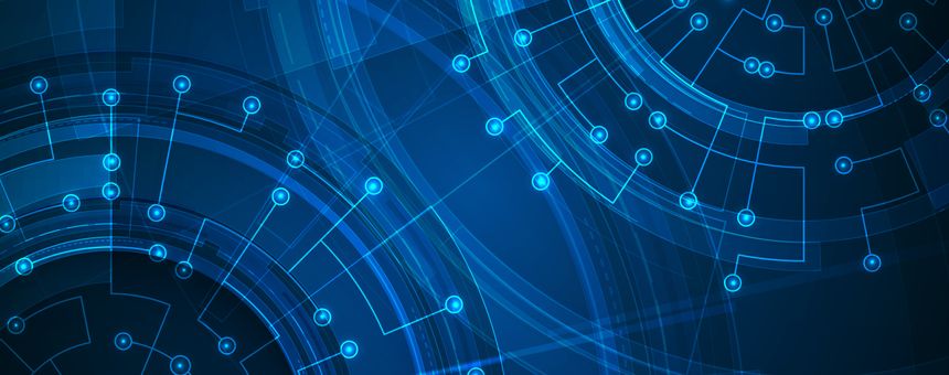 Futuristic high technology abstract circuit board background