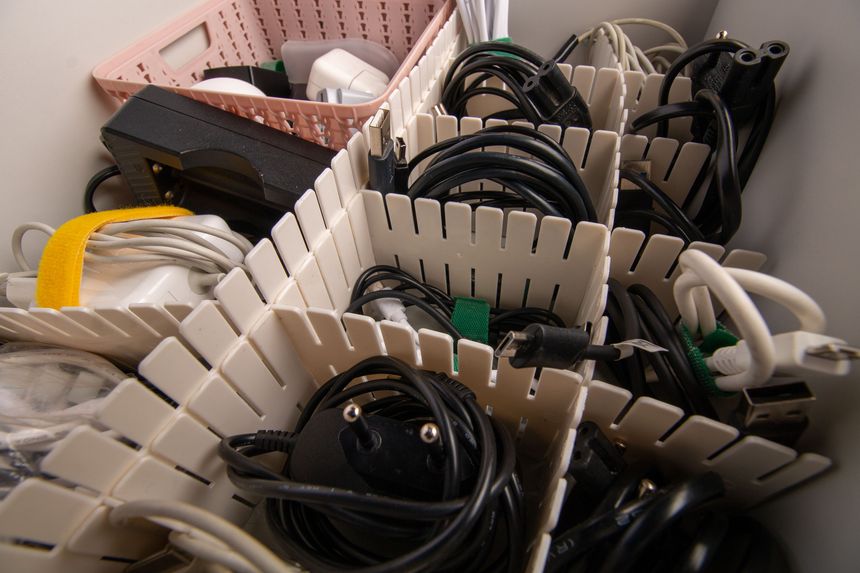 The Great Cable Challenge: Tackling E-Waste One Wire at a Time