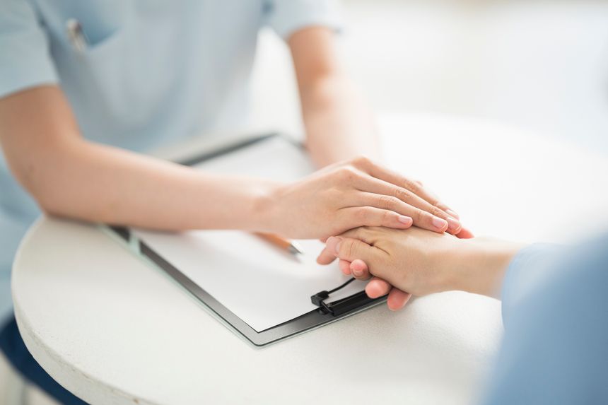 Young Japanese female medical worker