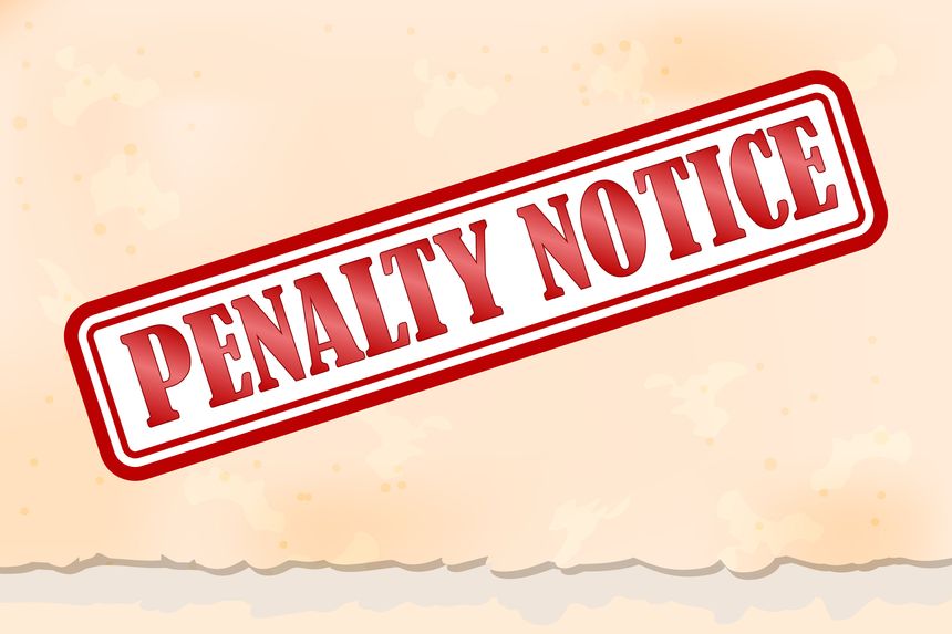 Square rubber seal stamp. Parking violation ticket signet. Penalty charge notice, illegal parking. Street rules and safety. Stock vector illustration