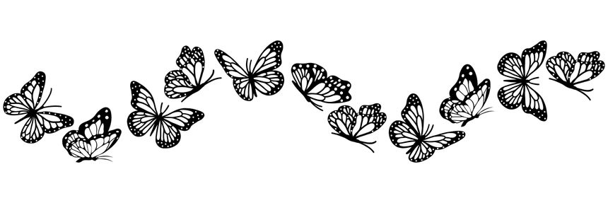 Flying butterflies. Vector illustration design for t-shirt graphics, fashion prints, slogan tees, stickers, cards, posters and other creative purposes.