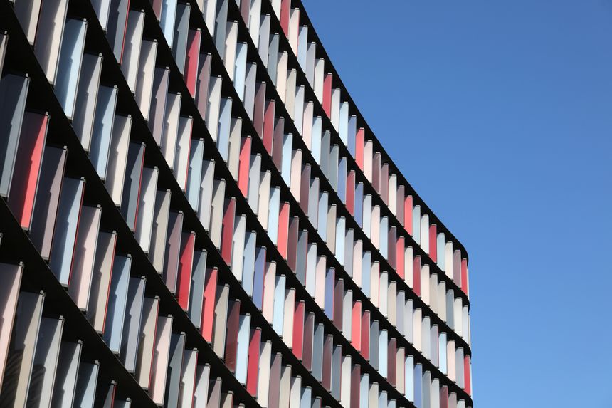 London city street scene material