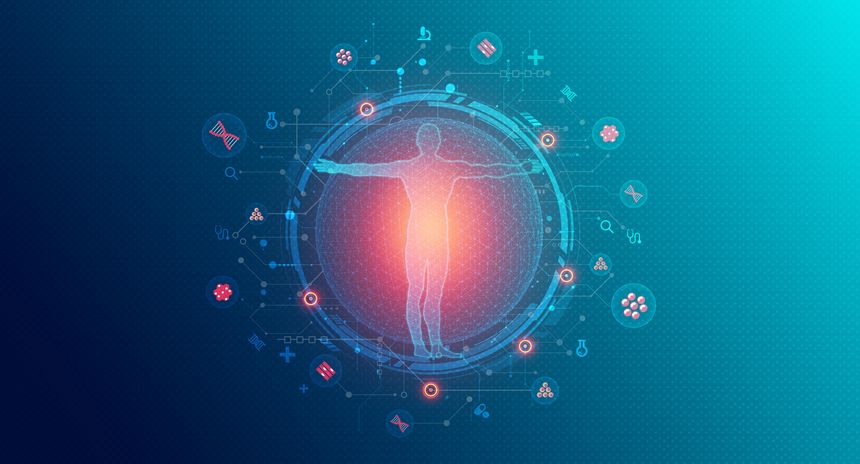 Cell and Gene Therapies - CGT - Medical Treatments That Modify Cellular or Genetic Material to Treat and Prevent Diseases by Correcting Genes or Damaged Cells - Conceptual Illustration