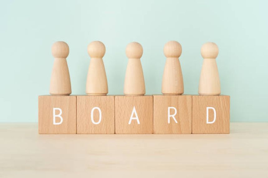 BOARD; Wooden blocks with