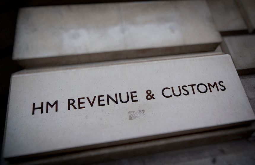 London, England - August 8, 2010: HM Revenue & Customs Building, Parliment Street, London, Britain, The department is responsible for the collection of taxes in the United Kindom.