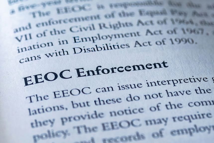 EEOC Enforcement written in business law textbook