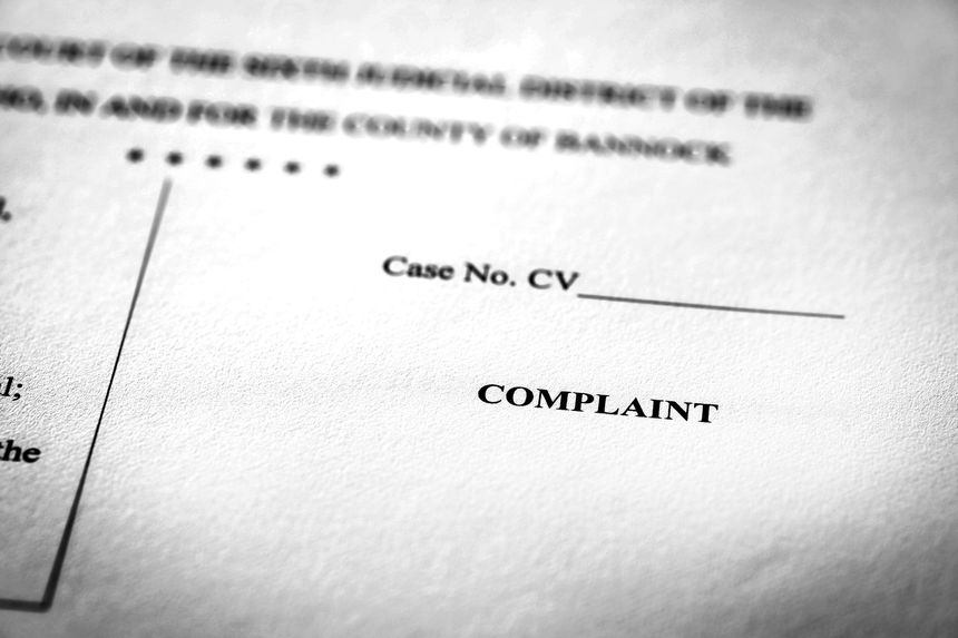 Legal Pleadings Court Papers Law Complaint