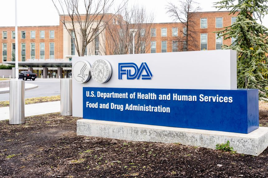Washington, D.C., USA- January 13, 2020: FDA Sign at its headquarters in Washington DC. The Food and Drug Administration (FDA or USFDA) is a federal agency of the USA.