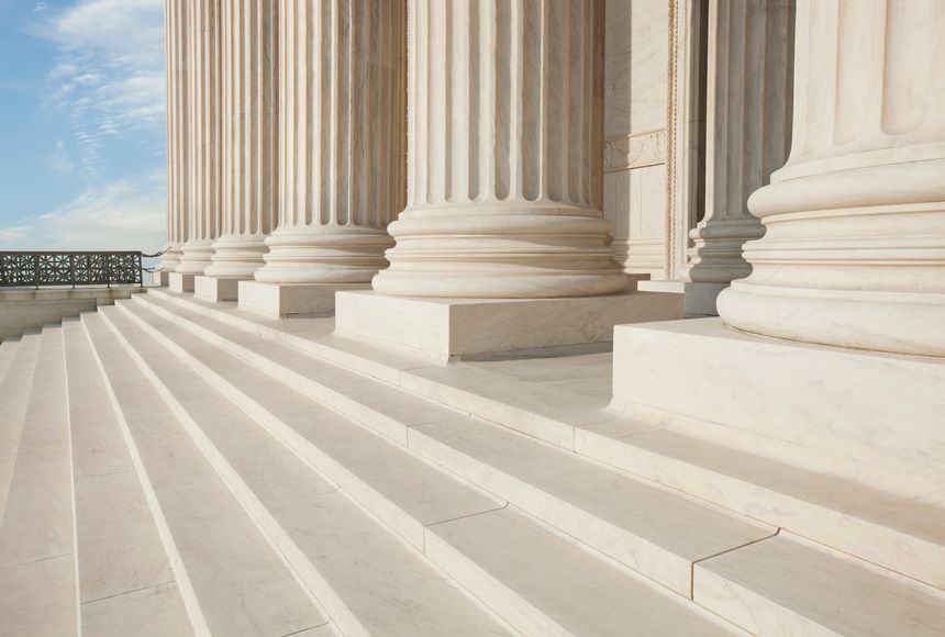 Columns and steps of Supreme Court in Washington DCOther DC images: