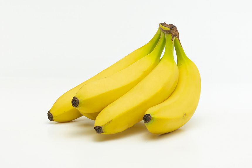 Banana Bunch on a white backgorund