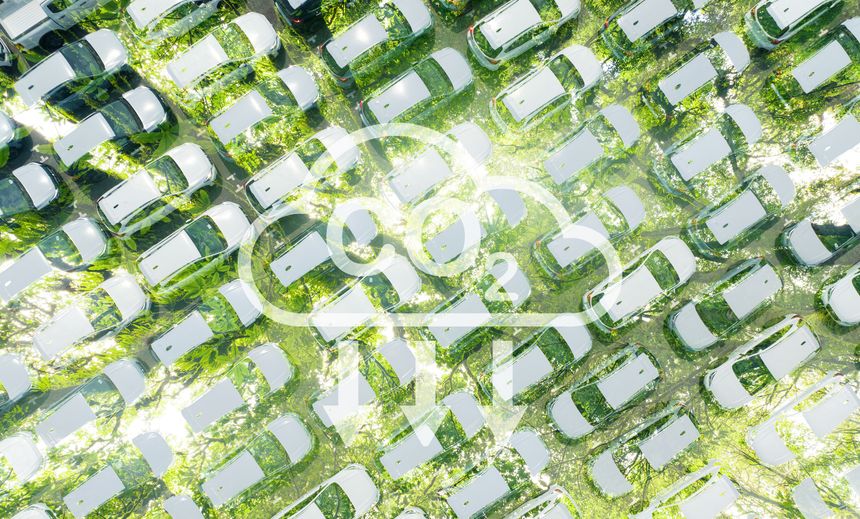 Sustainable automotive solutions for reducing CO2 emissions. Automotive industry's shift toward sustainable transportation and net-zero emissions. Emission-reduction efforts for a cleaner environment.