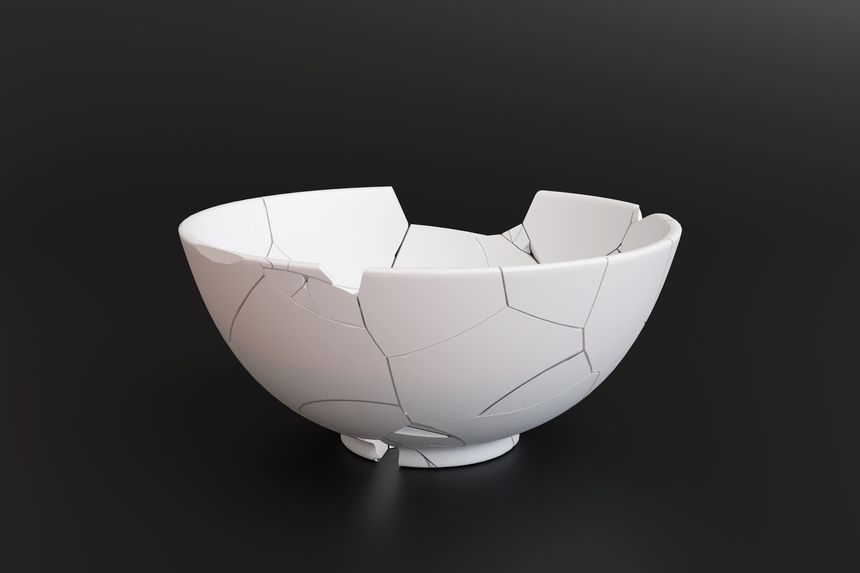 Illustration of the concept of unemployment, financial crisis and economic recession