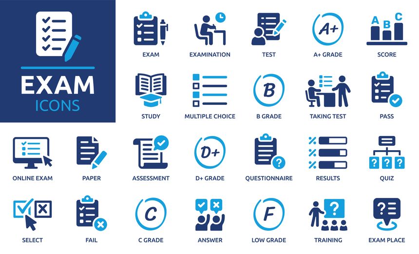 Containing test, score, quiz, questionnaire, results, pass, online exam and more.