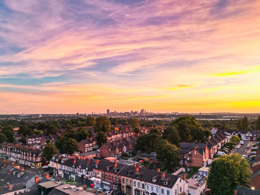 An aerial shot captured by my dji mini 3 pro drone. The colours on the sky on the golden hours were amazing.