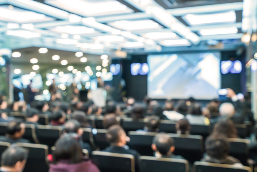 People Sitting On Chair In Seminar