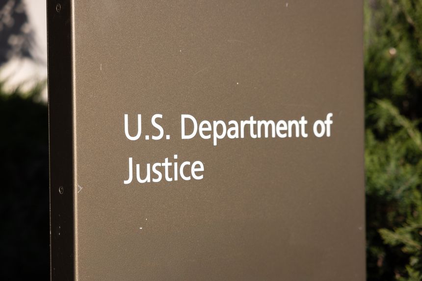 The Justice Department of the US government
