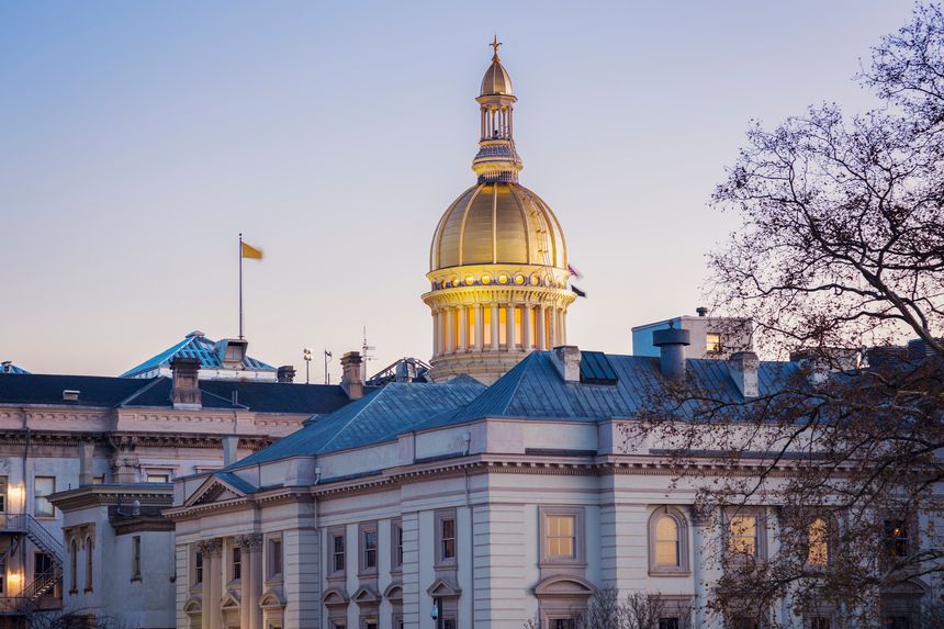 Trenton - State Capitol Building. Trenton, New Jersey, USA.